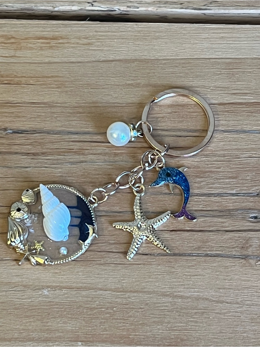Beach Theme Bag Charm/Keyring